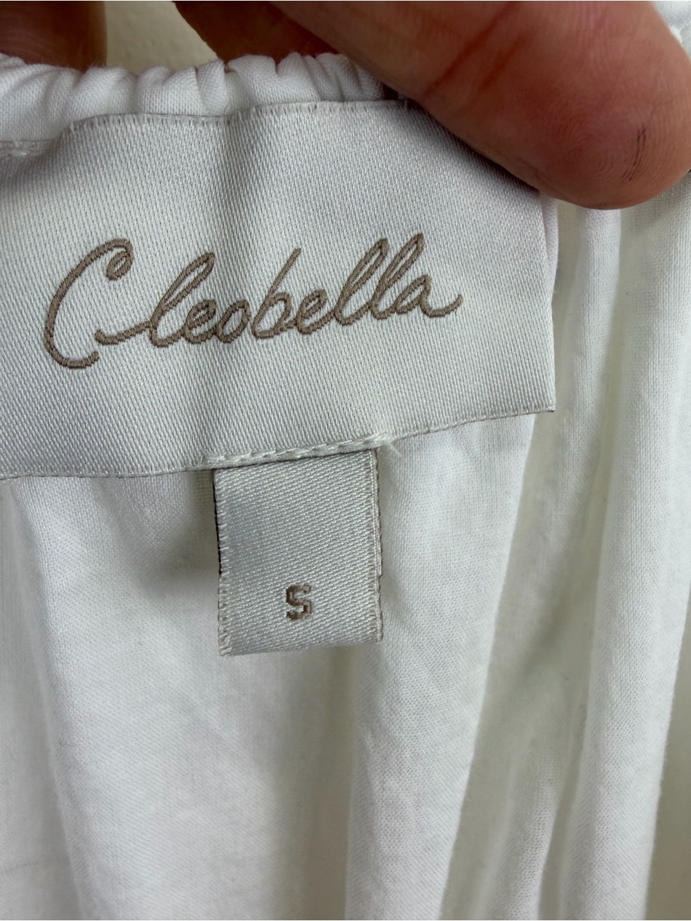 Cleobella Organic Cotton Embroidered Cottagecore Boho Prairie Midi Dress S - Picture 5 of 9